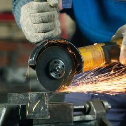 Image of cutting metal